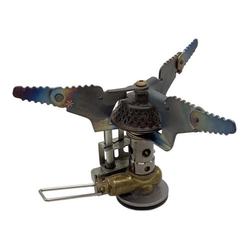 Snow peak (スノーピーク) シングルガスバーナー ギガパワーマイクロマックスチタン 廃盤希少品 PSLPGマーク有 GST-110A 使用燃料【OD缶】