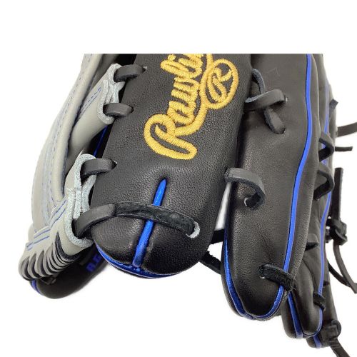 RAWLINGS (ローリングス) 軟式グローブ ブラック×グレー ハートオブザハイド  @ オーダー 外野用