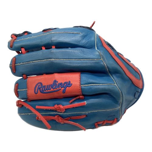 RAWLINGS (ローリングス) 軟式グローブ ブルー×レッド HOH 希少品