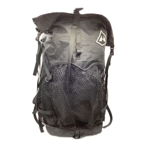 HYPER LITE MOUNTAIN GEAR (ハイパーライトマウンテンギアー) バックパック SIZE L ブラック 2400ウインドライダー 背面長 約46～50cm 31-40L(山小屋泊)