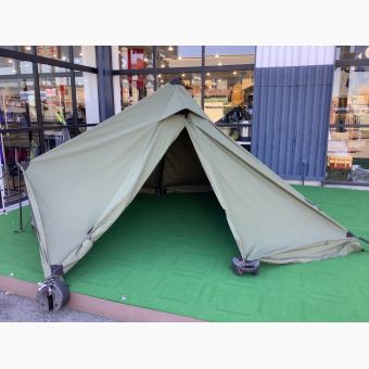 ONETIGRIS (ワンティグリス) モノポールテント アーミーグリーン CONIFER T/C CHIMNEY TENT 260×260×180cm TC素材