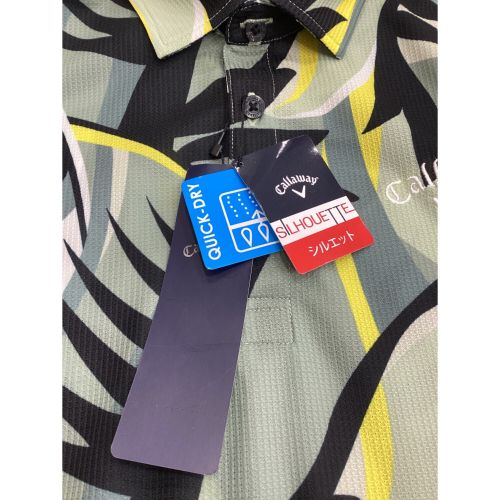 Callaway (キャロウェイ) ゴルフウェア(トップス) メンズ SIZE L グリーン 2022年以降モデル ポロシャツ H23134115