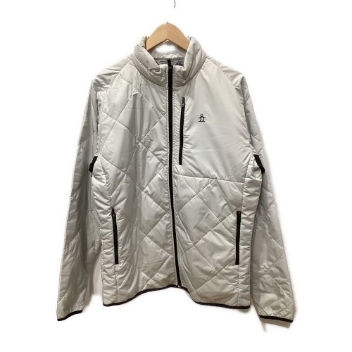 MUNSING WEAR (マンシングウェア) ゴルフウェア(トップス) メンズ SIZE LL ホワイト 2022モデル /// アウター 化繊 MGMUJK01CH