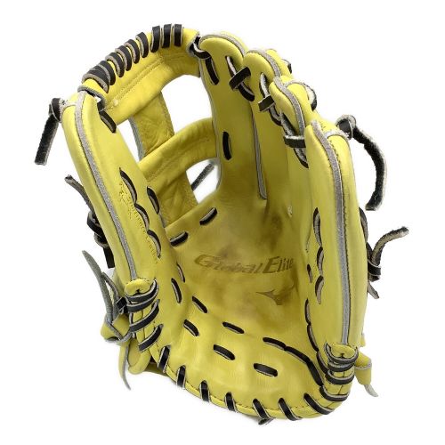 MIZUNO (ミズノ) 硬式グローブ イエロー H selection 03 グローバルエリート 内野用 1AJGH26433