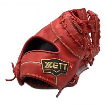ZETT (ゼット) 硬式グローブ レッド PROSTATUS ファーストミット BPROFM23S