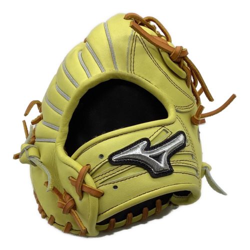 MIZUNO (ミズノ) 硬式グローブ イエロー HAGA JAPAN プレキシーエリートレザー ミズノプロオーダー イチローモデル 外野用