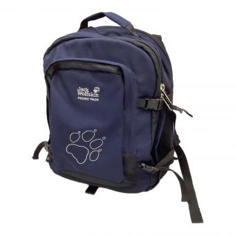 Jack Wolfskin (ジャック ウルフスキン) ピクニックパック ワイングラス×4・ボトルホルダー・まな板・塩胡椒入れ・コルク抜きセットネイビー