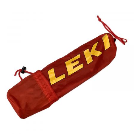 LEKI (レキ) トレッキングポール 110~125cm ネイビー ケース付 2本セット アンチショック マイクロバリオカーボン