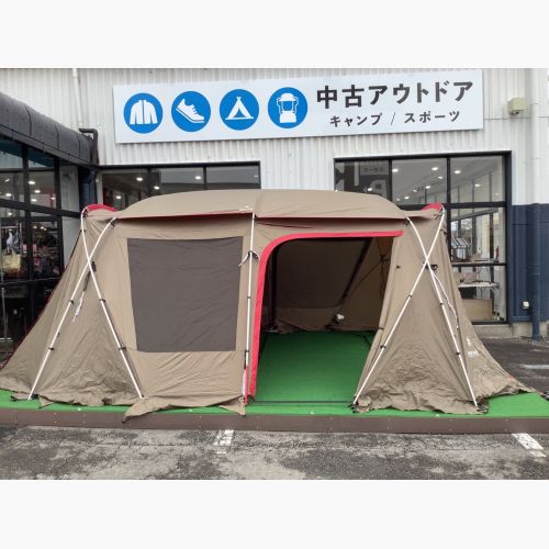 Snow peak (スノーピーク) ツールームテント 19年製 別売りロープ付 TP-671R ランドロック 約625x405x205cm 3～5人用