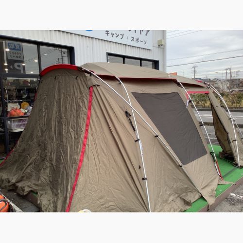 Snow peak (スノーピーク) ツールームテント 19年製 別売りロープ付 TP-671R ランドロック 約625x405x205cm 3～5人用