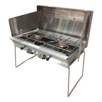 Snow peak (スノーピーク) ツインガスバーナー PSLPGマーク有 GS-220 2014年製 使用燃料【OD缶】 ギガパワーツーバーナー