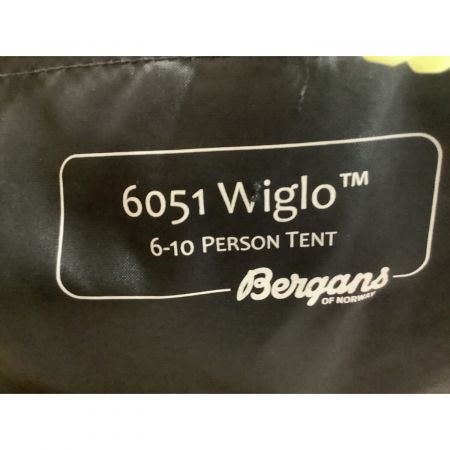 Bergans (ベルガンス) モノポールテント ウィグロ グリーン 6051 Wiglo 6-10人用 未使用品