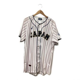 侍JAPAN (サムライジャパン) 応援グッズ SIZE L ホワイト アシックス・2020東京五輪 ユニフォーム