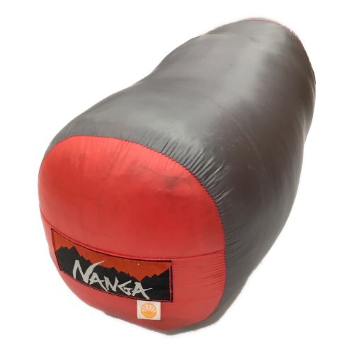 信頼新品未使用NANGA ダウンシェラフ 600STD RED レギュラーサイズ アウトドア寝具