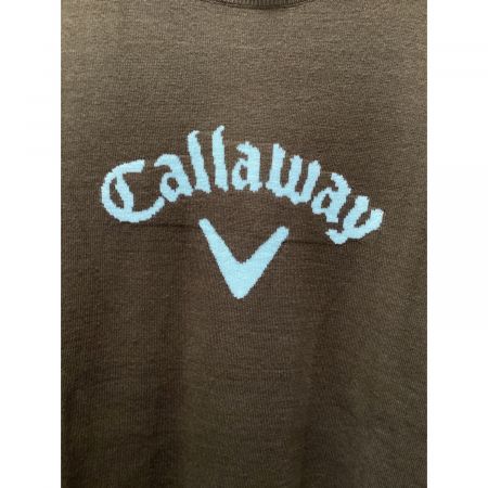 Callaway (キャロウェイ) ゴルフウェア(トップス) メンズ SIZE L ブラウン 2022モデル セーター H22218106