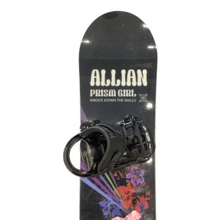ALLIAN (アライアン) スノーボード 140cm SALOMON(PACT) 16-17 キャンバー PRISM GIRL ビンディング付