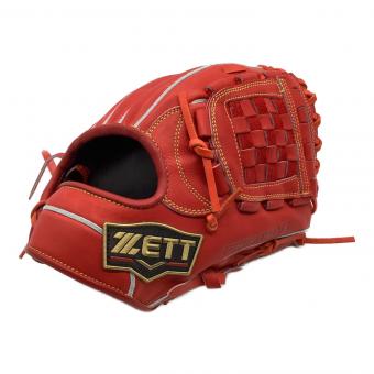 ZETT (ゼット) 硬式グローブ レッド 2024モデル PROSTATUS SE BPROG560S