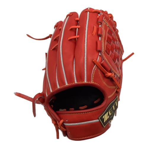 ZETT (ゼット) 硬式グローブ レッド 2024モデル PROSTATUS SE BPROG560S