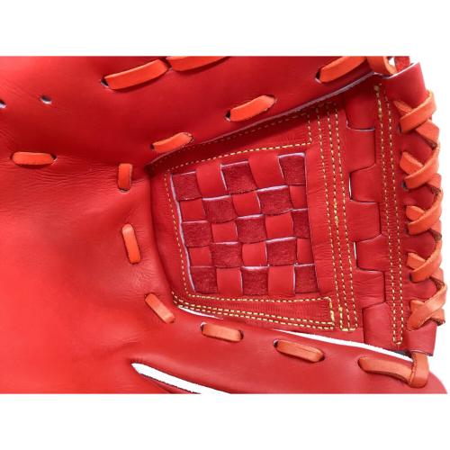 ZETT (ゼット) 硬式グローブ レッド 2024モデル PROSTATUS SE BPROG560S