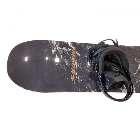SALOMON (サロモン) スノーボード 150cm ブラック 4X4 キャンバー PROSPECT HYBRID ビンディング(SALOMON)付