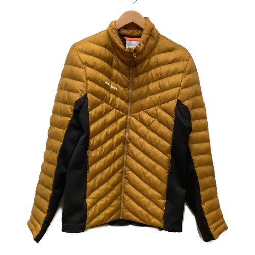 MAMMUT (マムート) トレッキングウェア(ジャケット) メンズ SIZE L キャメル×ブラック 化繊 アルブラ イン ハイブリッド ジャケット 1013-02001