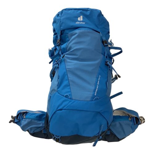 deuter (ドイター) バックパック 60L ブルー AIRCONTACT CORE 50+10 背面長 51cm以上 50L～(テント泊)