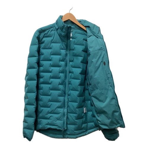 MOUNTAIN HARD WEAR (マウンテンハードウェア) トレッキングウェア(Tシャツ) メンズ SIZE M ブルー ダウン スーパー DS ジャケット OM8055