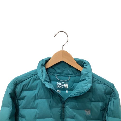 MOUNTAIN HARD WEAR (マウンテンハードウェア) トレッキングウェア(Tシャツ) メンズ SIZE M ブルー ダウン スーパー DS ジャケット OM8055