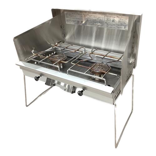 Snow peak (スノーピーク) ツインガスバーナー ギガパワーツーバーナー 液出し PSLPGマーク有 GS-230 2009年製 使用燃料【OD缶】