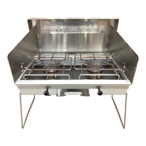 Snow peak (スノーピーク) ツインガスバーナー ギガパワーツーバーナー 液出し PSLPGマーク有 GS-230 2009年製 使用燃料【OD缶】