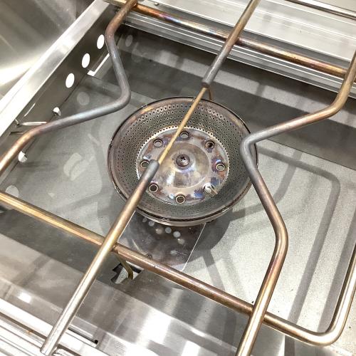 Snow peak (スノーピーク) ツインガスバーナー ギガパワーツーバーナー 液出し PSLPGマーク有 GS-230 2009年製 使用燃料【OD缶】