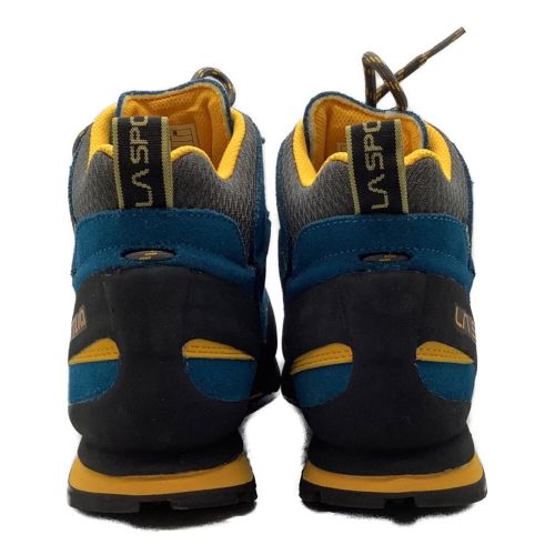 LA SPORTIVA (スポルティバ) トレッキングシューズ メンズ SIZE 28cm ブルー ミドルカット GORE-TEX ボルダーX MID GTX 10-234 未使用品