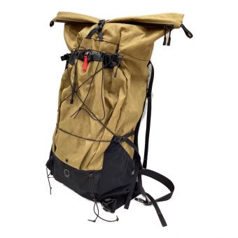 山と道 Mサイズ(40L) コヨーテブラウン THREE STANDARD 背面長 約46～50cm 31-40L(山小屋泊)