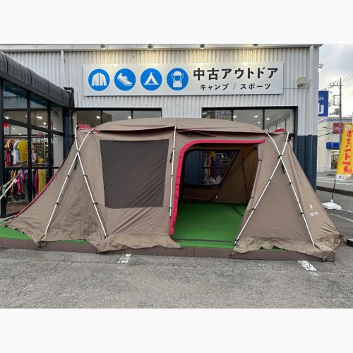 Snow peak (スノーピーク) ツールームテント 2017年製 TP-671R ランドロック 約625×405×205(h)cm 4～6人用