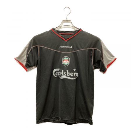 リヴァプールFC サッカーユニフォーム メンズ SIZE M ブラック 2002/03年 アウェイ(2003/04年サード) レプリカ