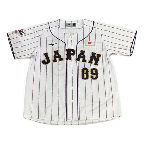 侍ジャパン 応援グッズ SIZE M ホワイト MIZUNO 2024年ホーム 【89】井端弘和監督 ユニフォーム レプリカ