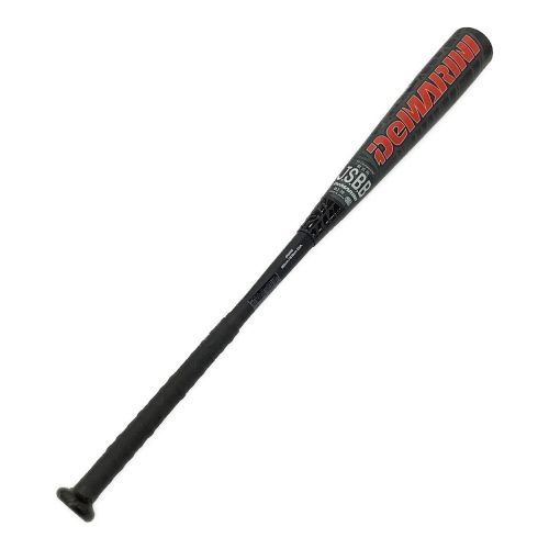 DeMARINI (ディマリニ) 軟式バット 83cm/6.9cm ブラック K POINT STRONG JRUKS