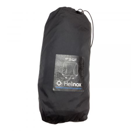 Helinox (ヘリノックス) アウトドアチェア ブラック グラウンドチェア