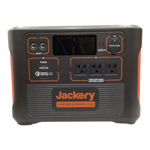 Jackery (ジャクリ) ポータブル電源1500 PTB152 別売りSolarSaga1002台セット