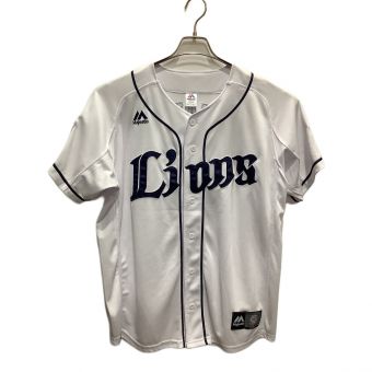 埼玉西武ライオンズ (サイタマセイブライオンズ) 応援グッズ Lサイズ ホワイト Majestic 2016-2017ホーム 【13】高橋光成 ユニフォーム レプリカ