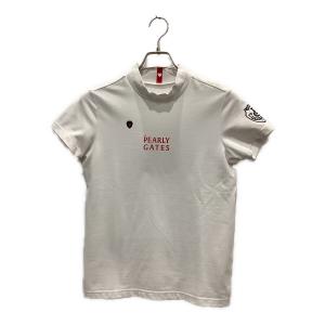 PEARLY GATES (パーリーゲイツ) ゴルフウェア(トップス) レディース SIZE L ホワイト 2023年モデル モックネック 055-3167392
