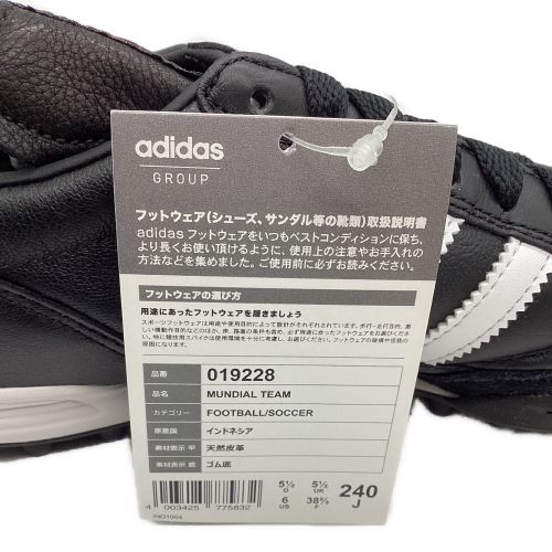 adidas (アディダス) サッカースパイク ムンディアル チーム SIZE 24cm 未使用品 ユニセックス