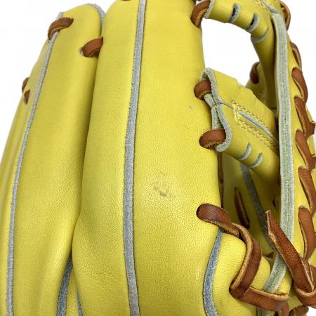 RYU (リュー) 硬式グローブ SIZE 約28cm イエロー グラブケース付 内野