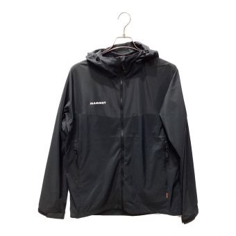 MAMMUT (マムート) トレッキングウェア(ソフトシェル) メンズ SIZE L ネイビー グライダー 2.0 ウィンドブレイク フーデッドジャケット 1012-00630