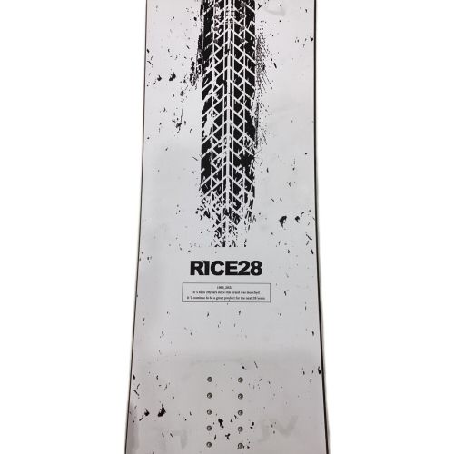 RICE28 (ライス28) スノーボード 154cm ホワイト 23/24モデル @ キャンバー RT6