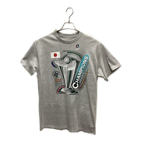 侍ジャパン (サムライジャパン) 応援グッズ SIZE M グレー WBC優勝記念Tee Tシャツ