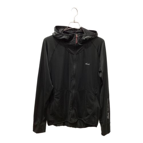 NANGA (ナンガ) RASH GUARD ZIP PARKA メンズ SIZE L ブラック 2024年春夏モデル