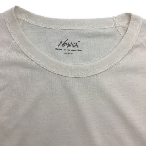 NANGA (ナンガ) DRY MIX OEMS#1 TEE メンズ SIZE L 2024年春夏モデル