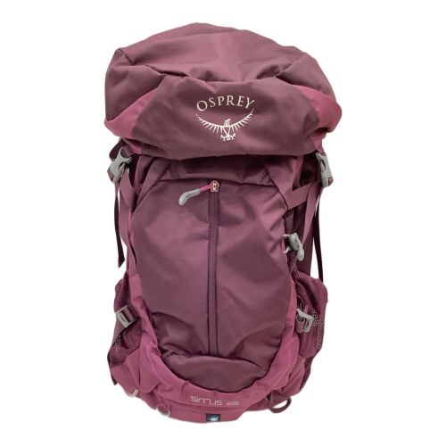 OSPREY (オスプレー) バックパック 26L パープル sirrus 26 背面長 51cm以上 21-30L(日帰り)