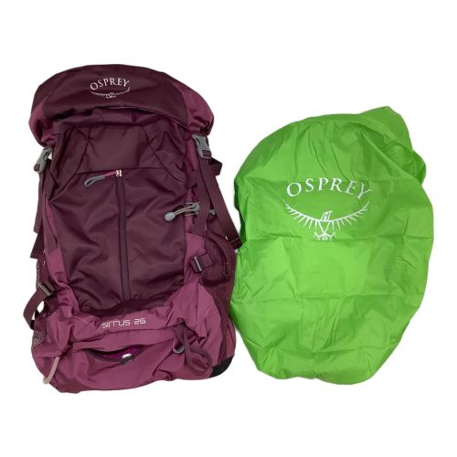 OSPREY (オスプレー) バックパック 26L パープル sirrus 26 背面長 51cm以上 21-30L(日帰り)